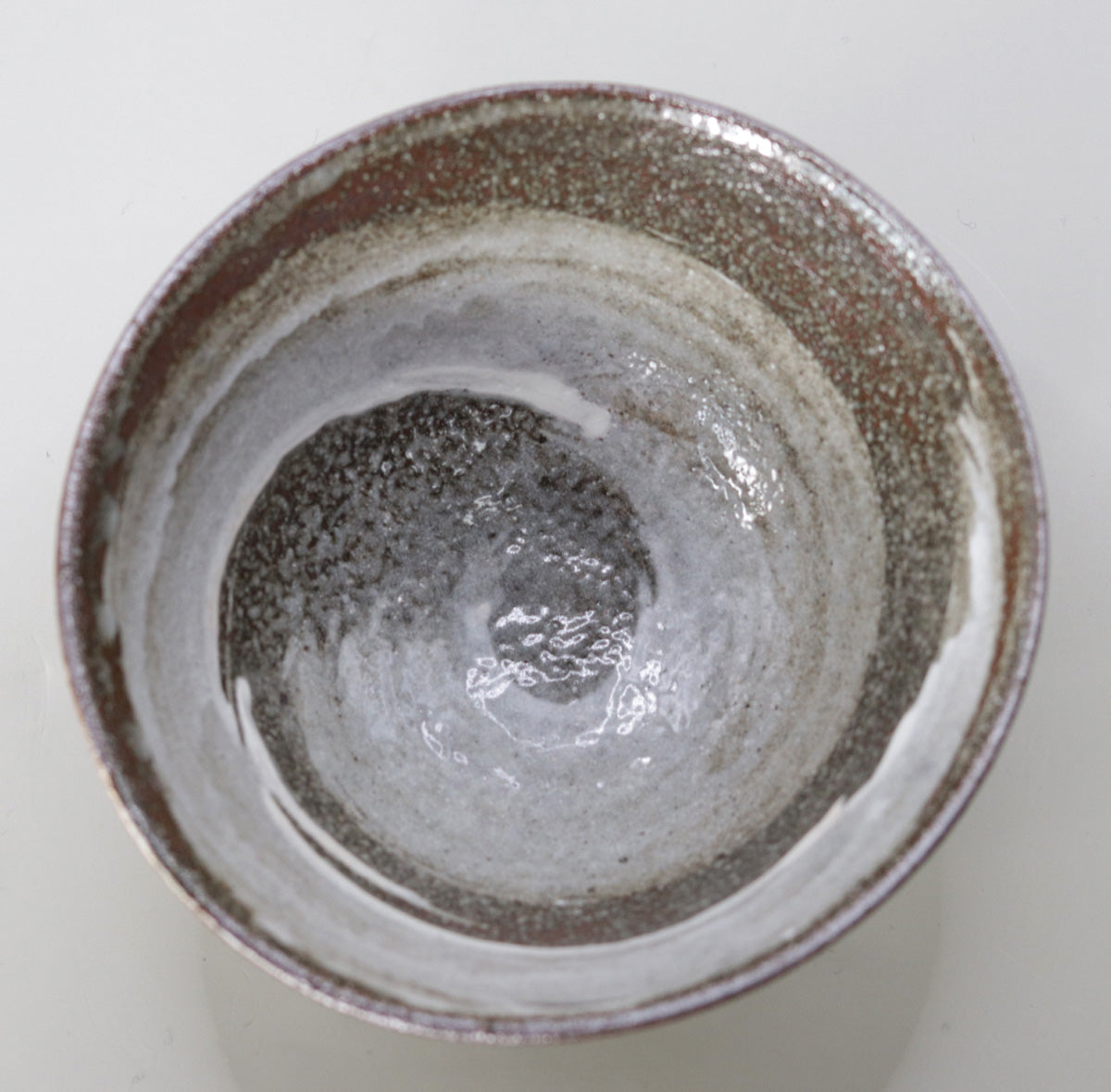 薬師寺東塔基壇土 刷毛目茶碗 尾西楽斎