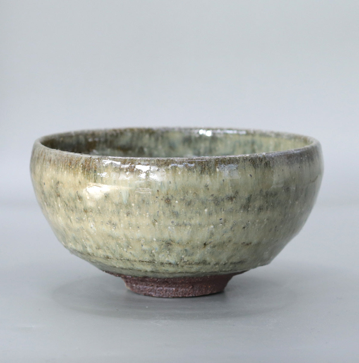 薬師寺東塔基壇土 灰釉茶碗 尾西楽斎