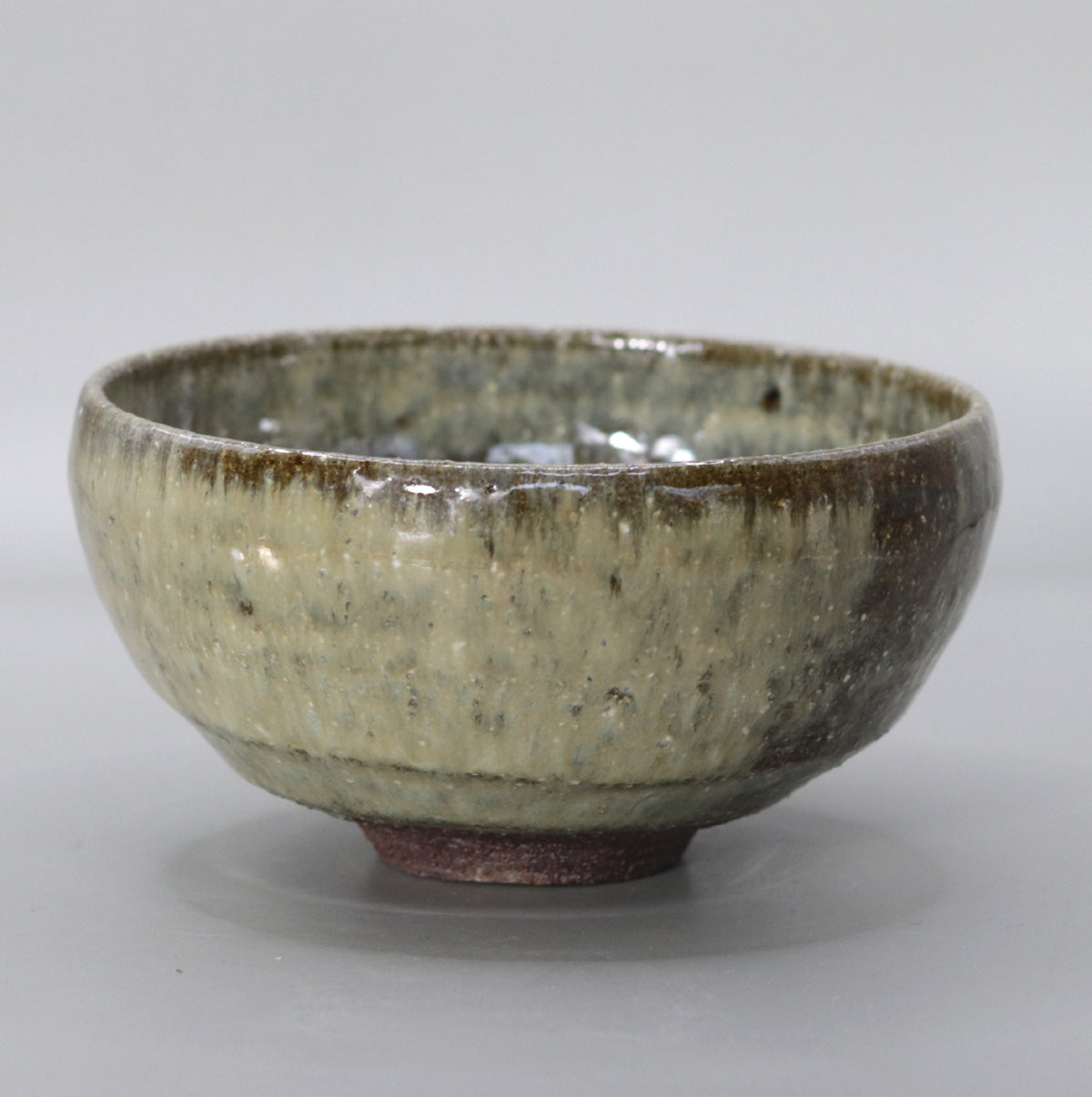 薬師寺東塔基壇土 灰釉茶碗 尾西楽斎