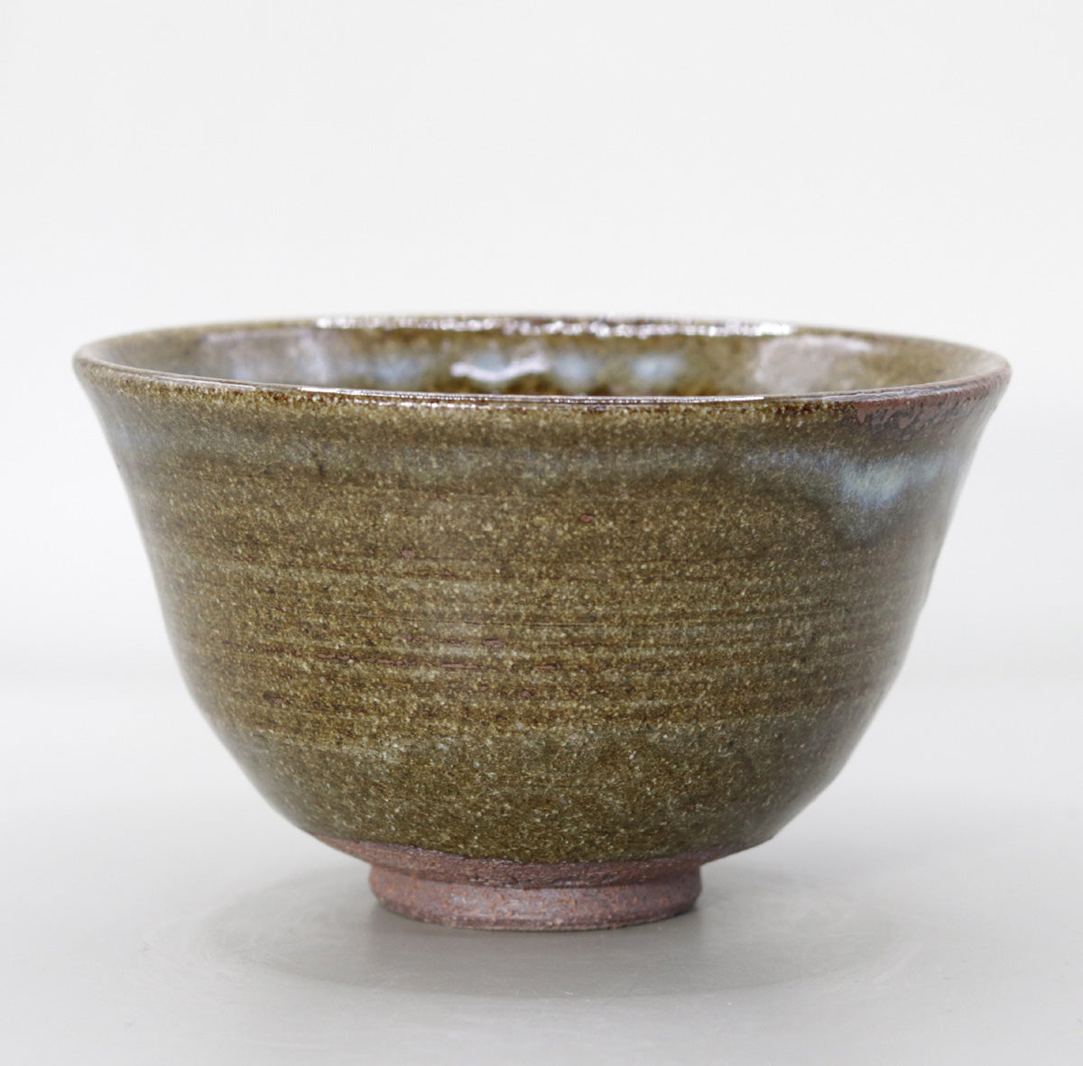 薬師寺東塔基壇土 灰釉茶碗 尾西楽斎