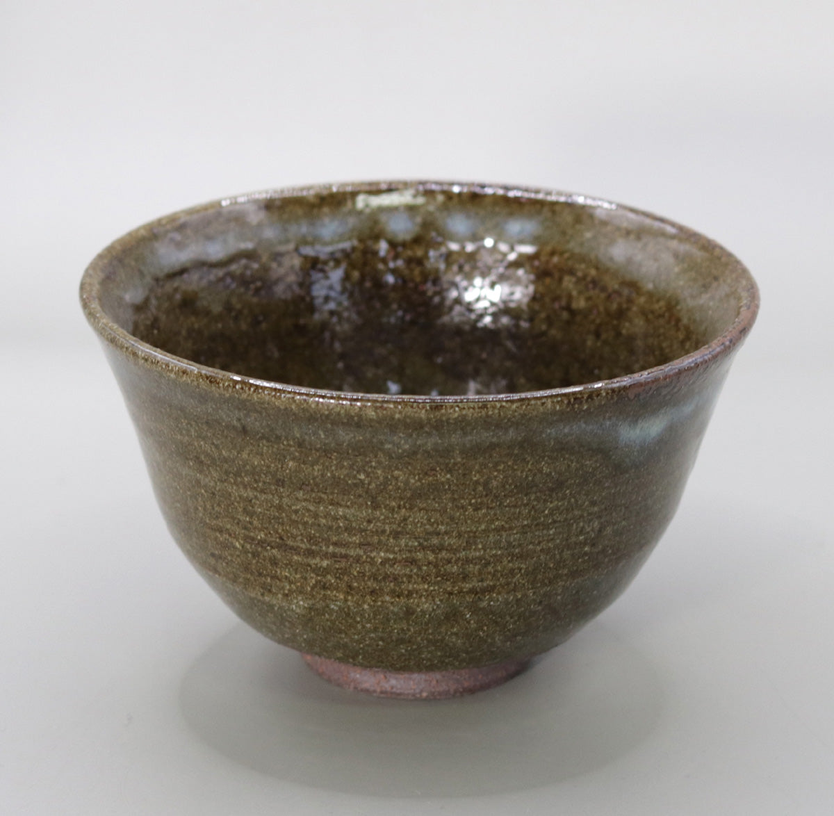 薬師寺東塔基壇土 灰釉茶碗 尾西楽斎