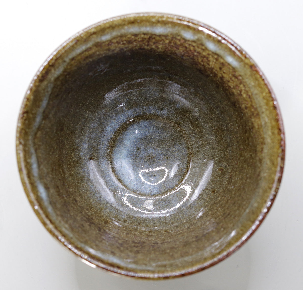 薬師寺東塔基壇土 灰釉茶碗 尾西楽斎