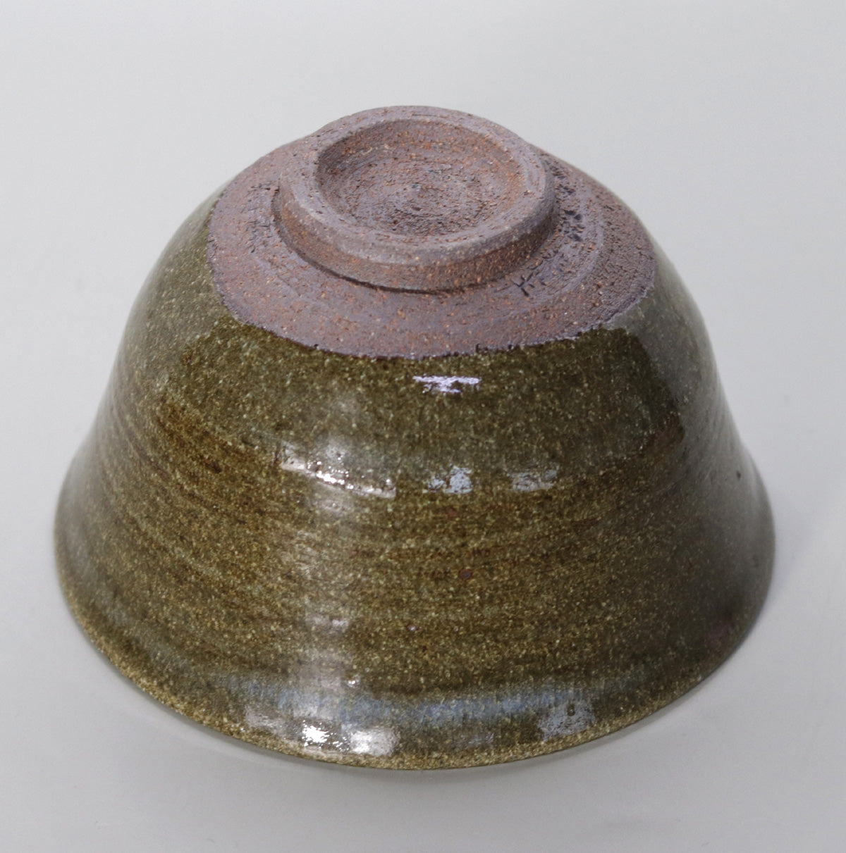 薬師寺東塔基壇土 灰釉茶碗 尾西楽斎