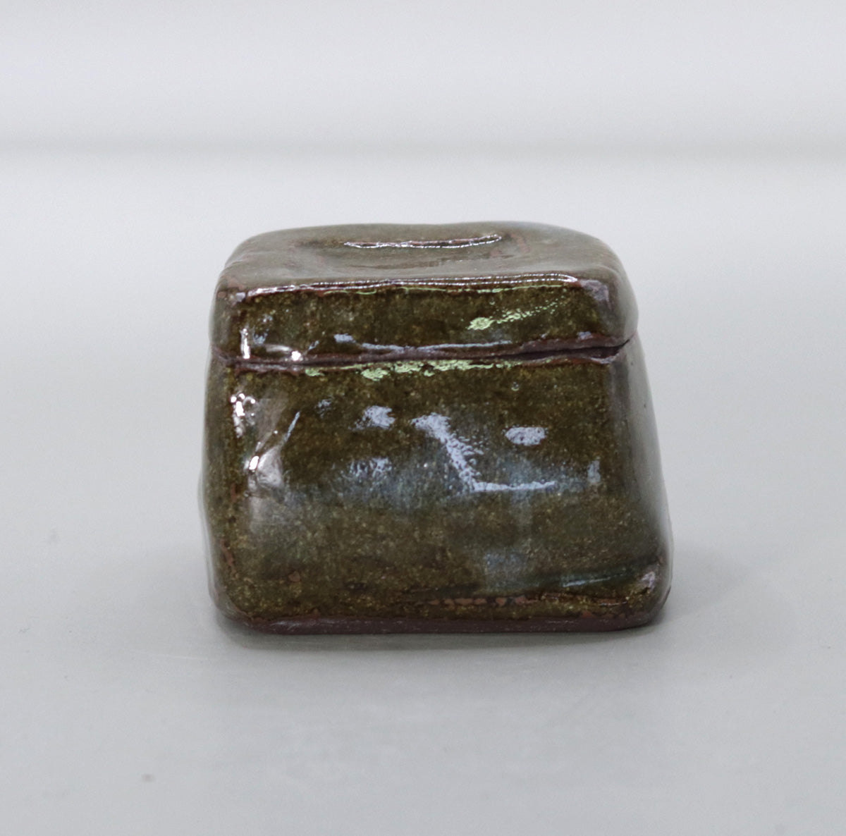 薬師寺東塔基壇土 心礎香合 尾西楽斎