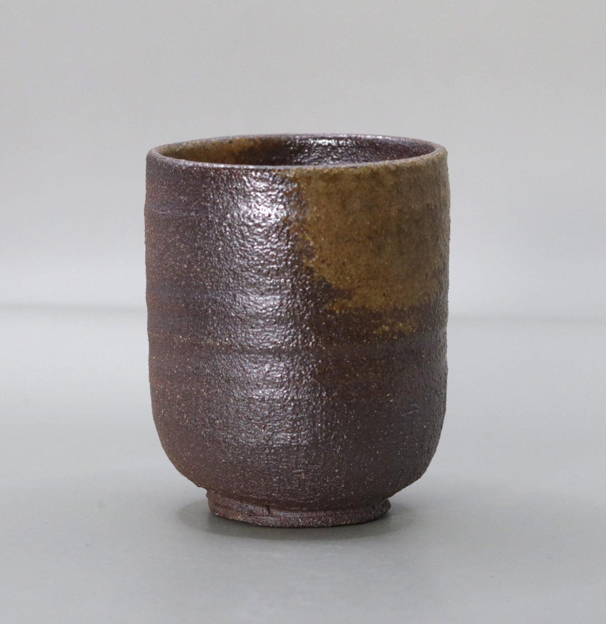 薬師寺東塔基壇土 焼締め湯呑 尾西楽斎