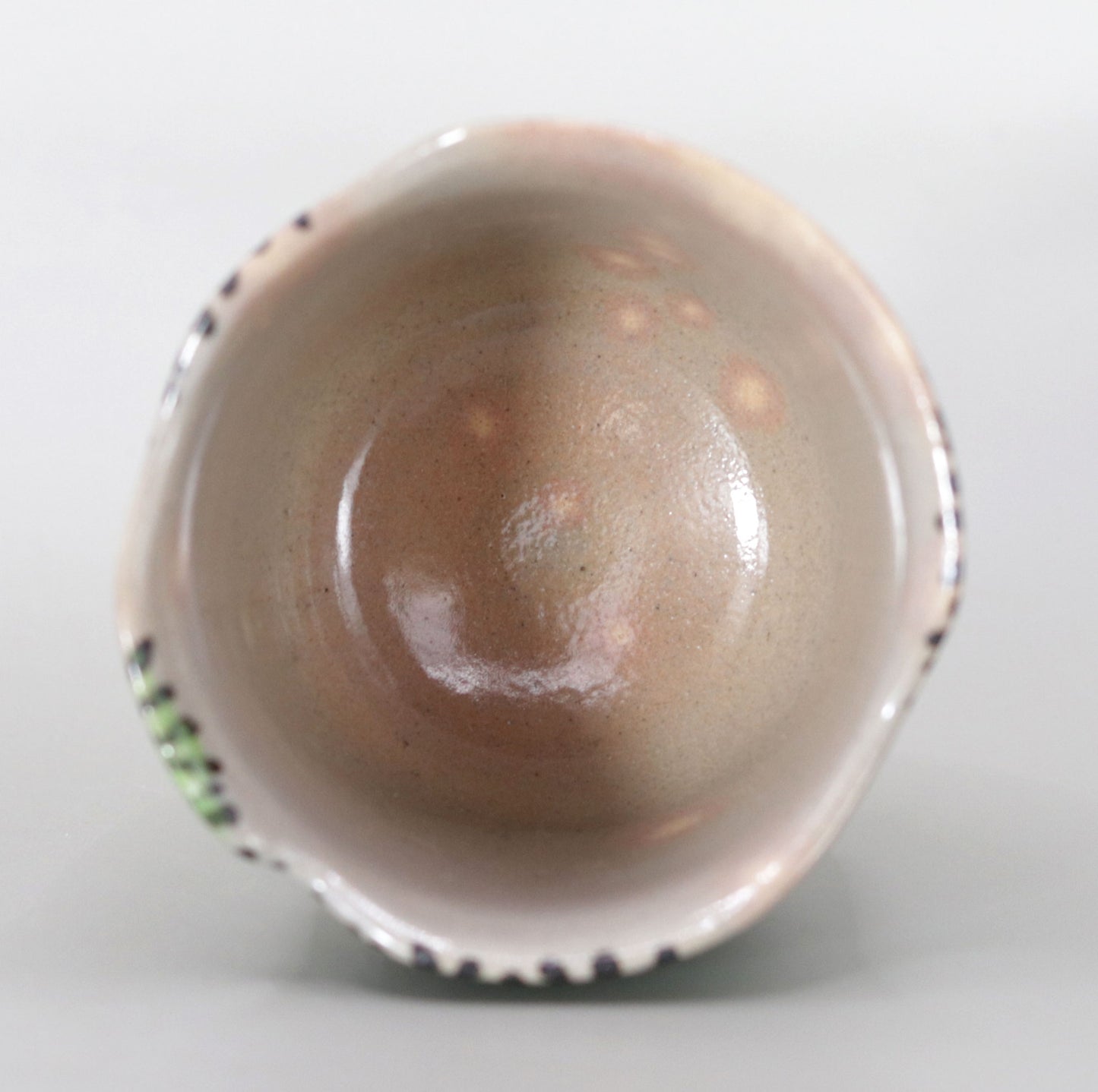 Kenzan's Old Pine Tree Sake Cup by Kosai Miyagawa