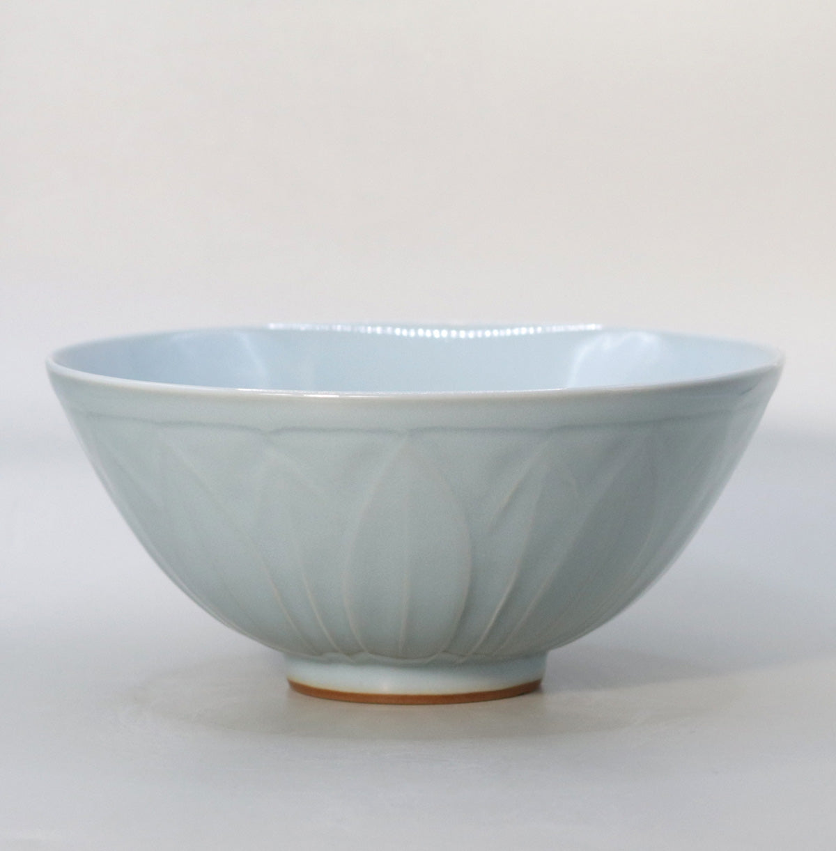 Celadon lotus tea bowl, Suwa Sozan