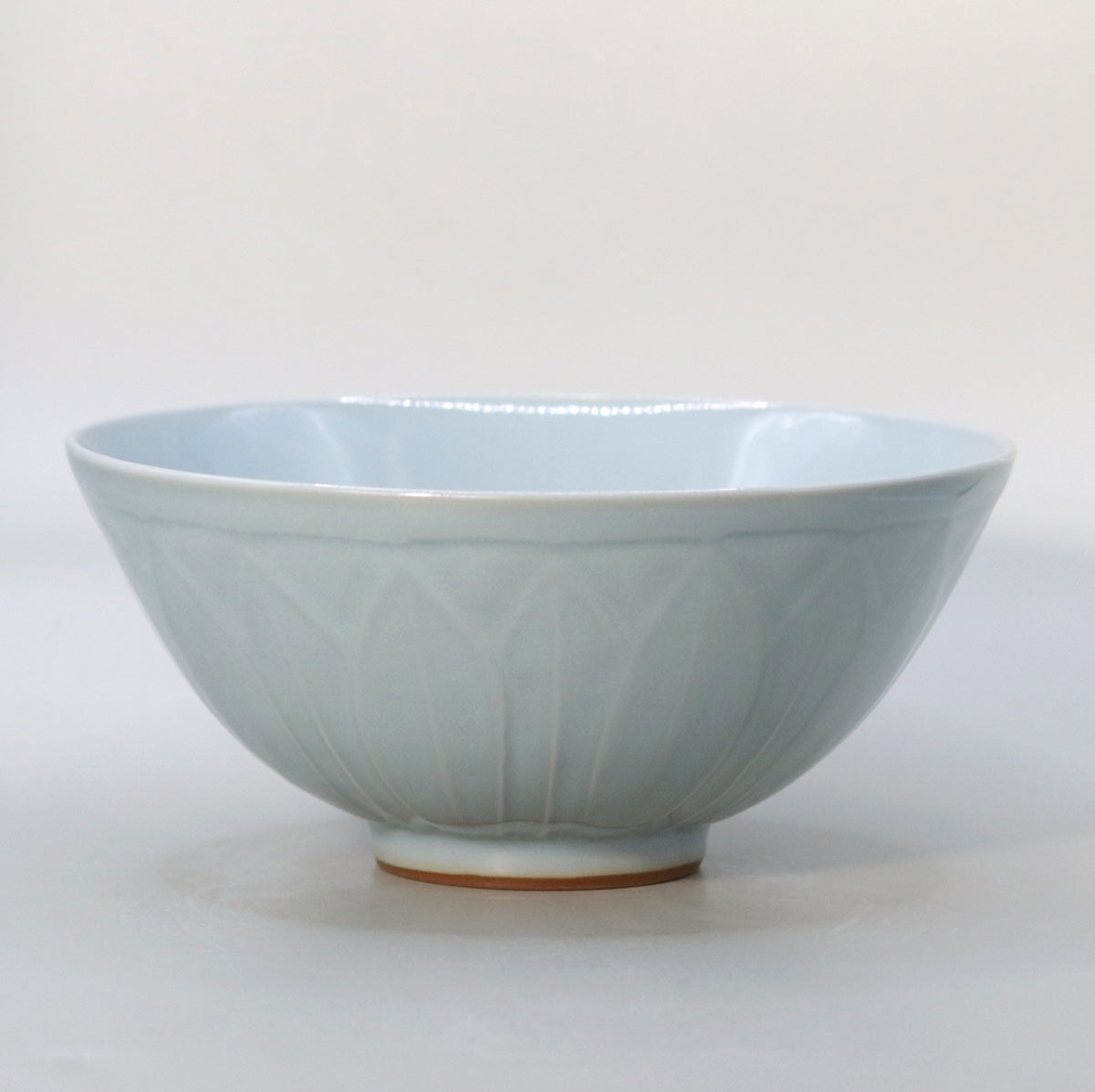 Celadon lotus tea bowl, Suwa Sozan