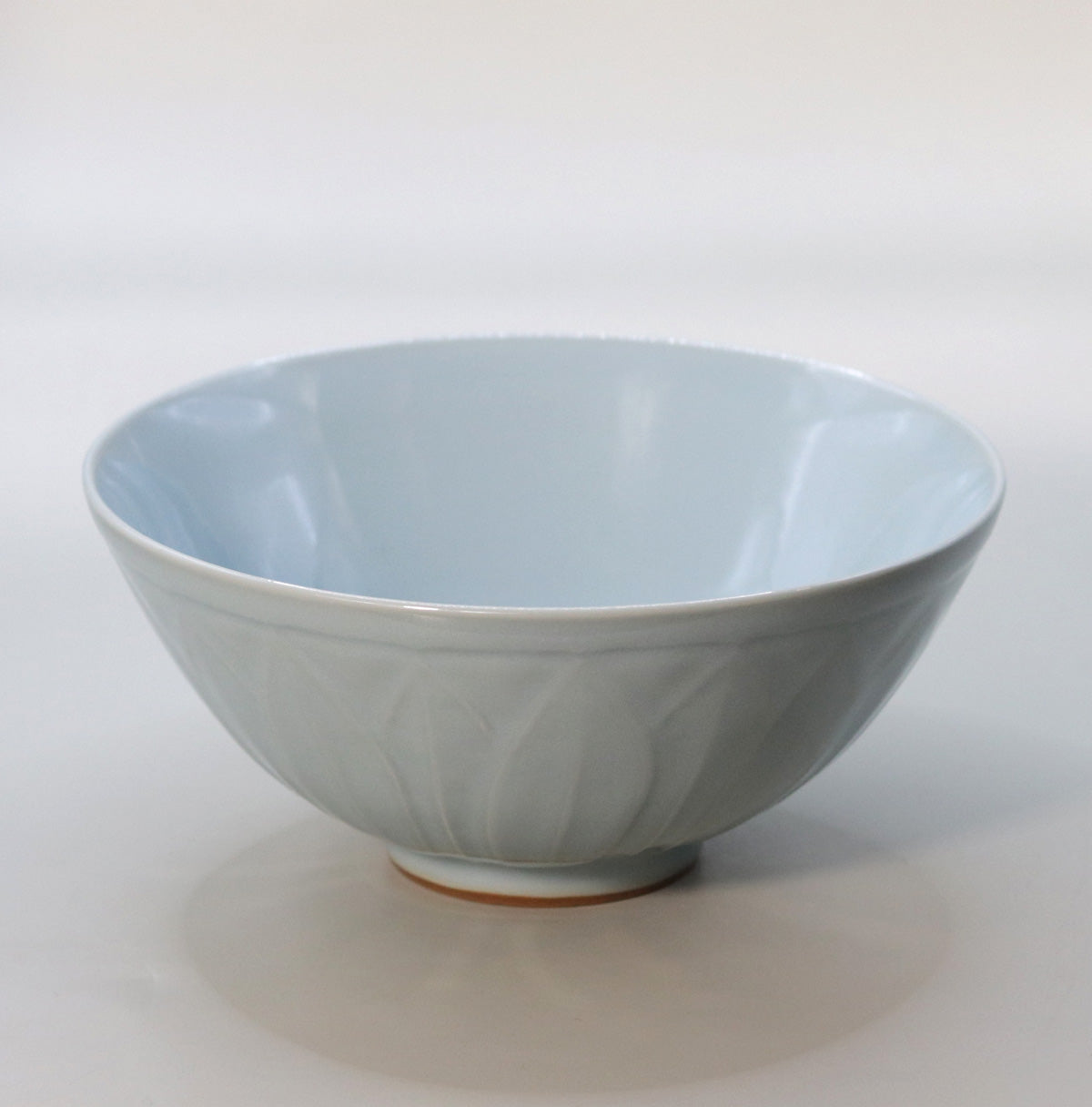 Celadon lotus tea bowl, Suwa Sozan