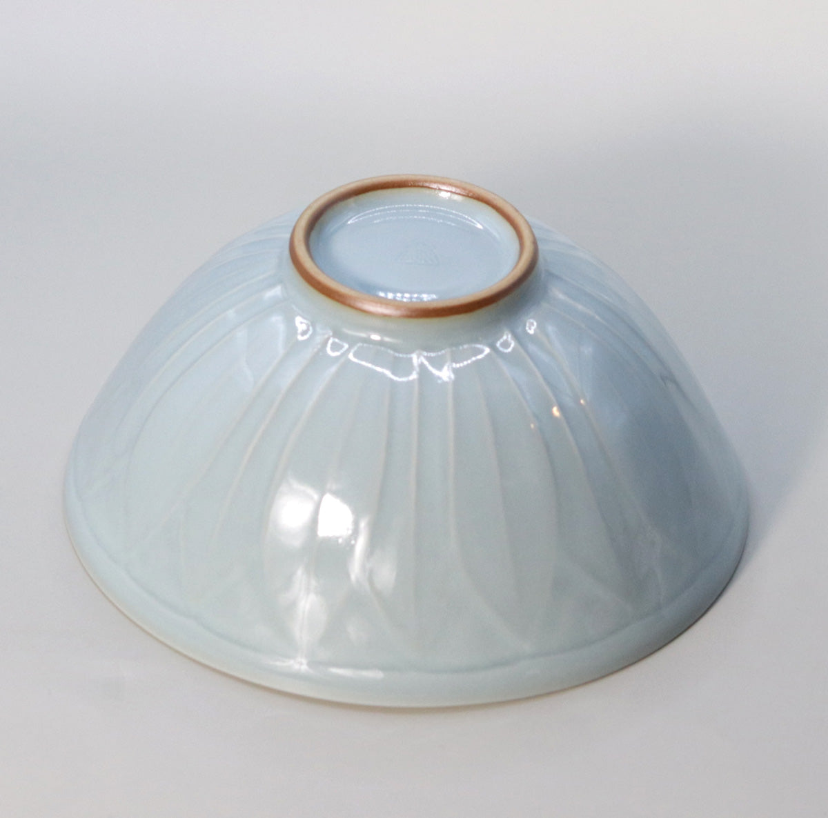 Celadon lotus tea bowl, Suwa Sozan