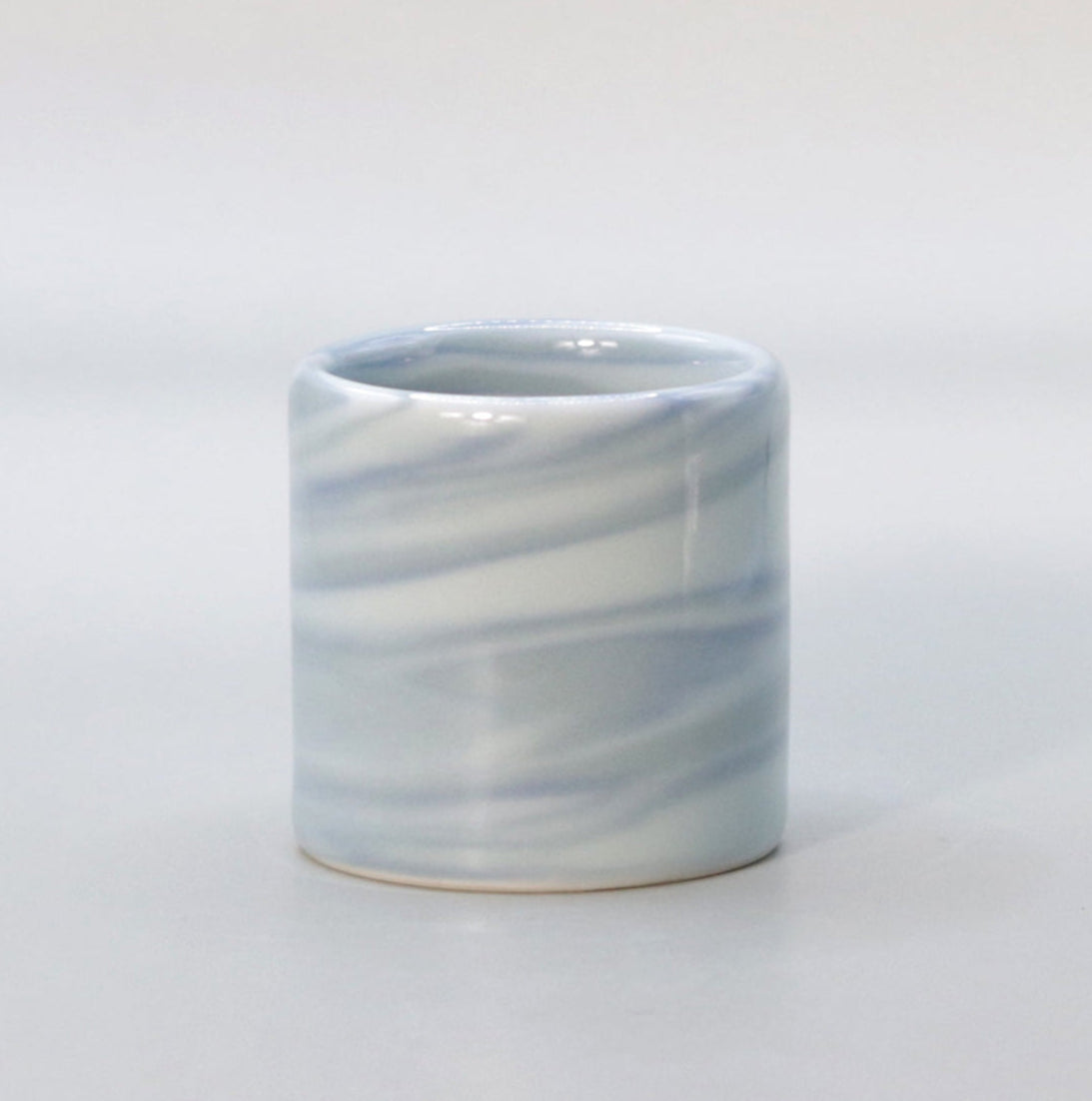 Celadon lid rest by Suwa Sozan
