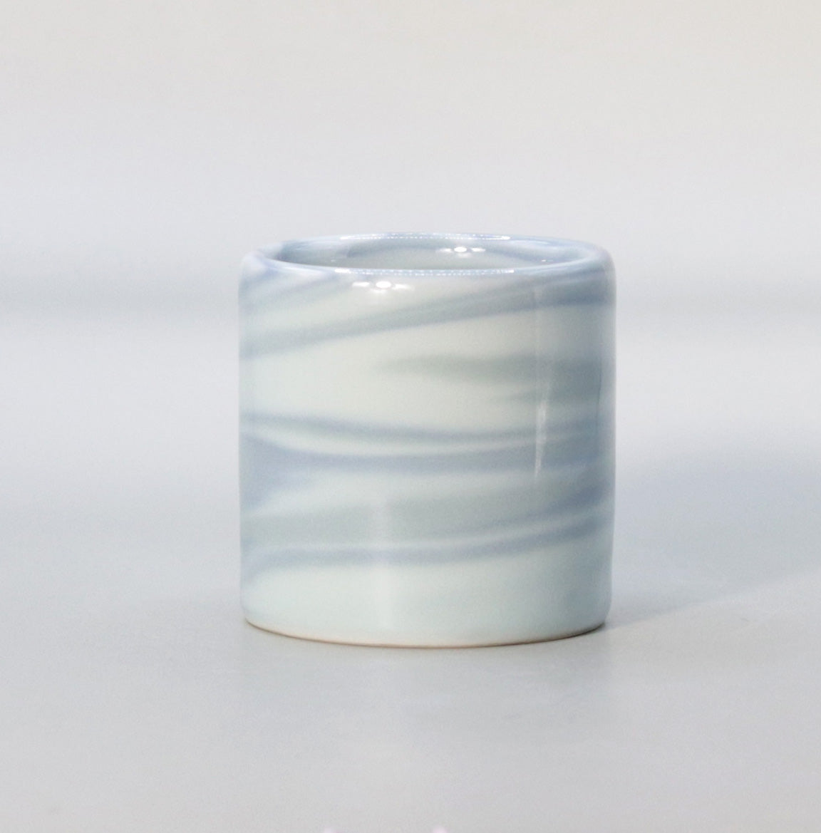 Celadon lid rest by Suwa Sozan