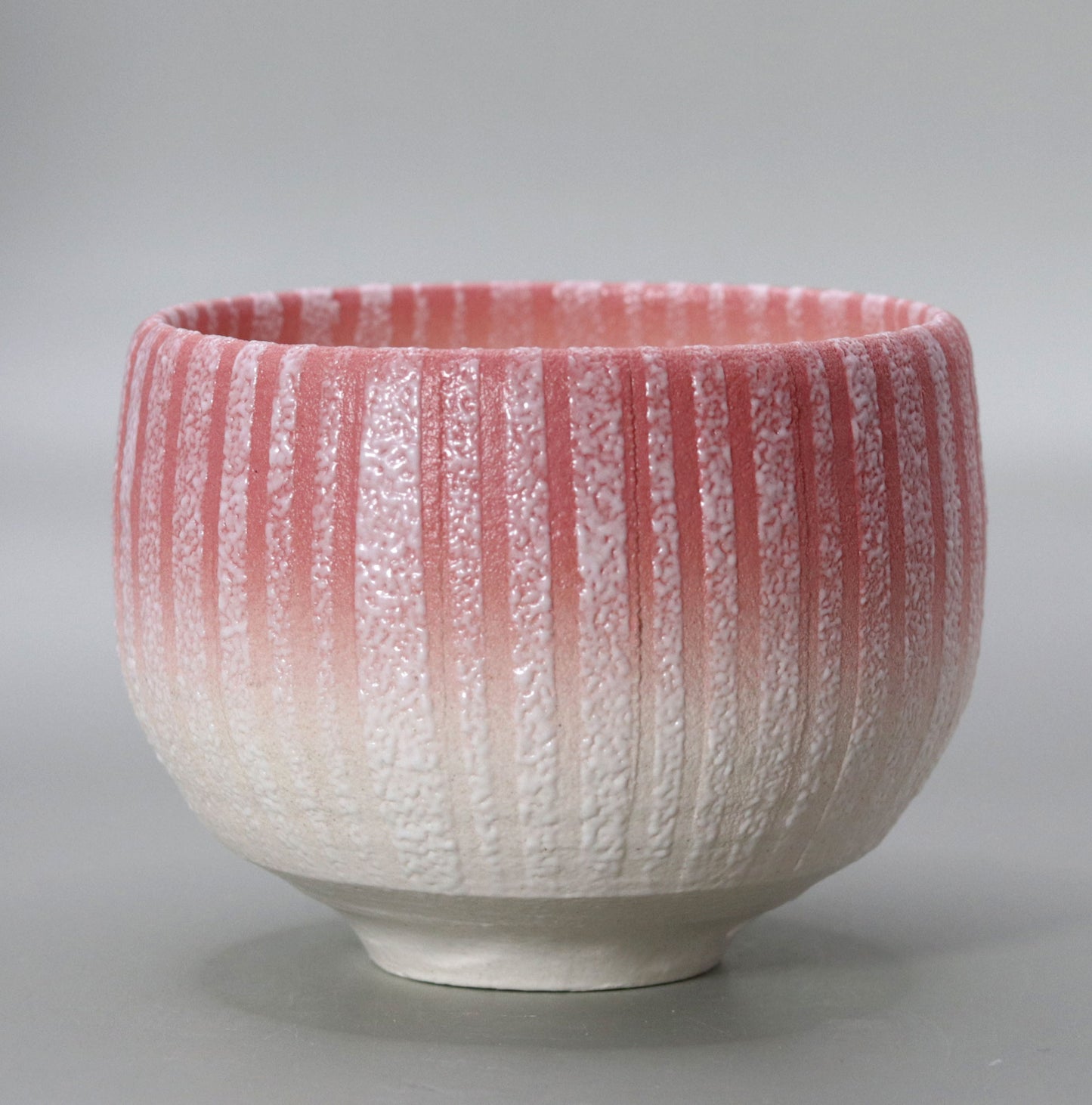 Glazed clay tea bowl by Yotaro Takemura