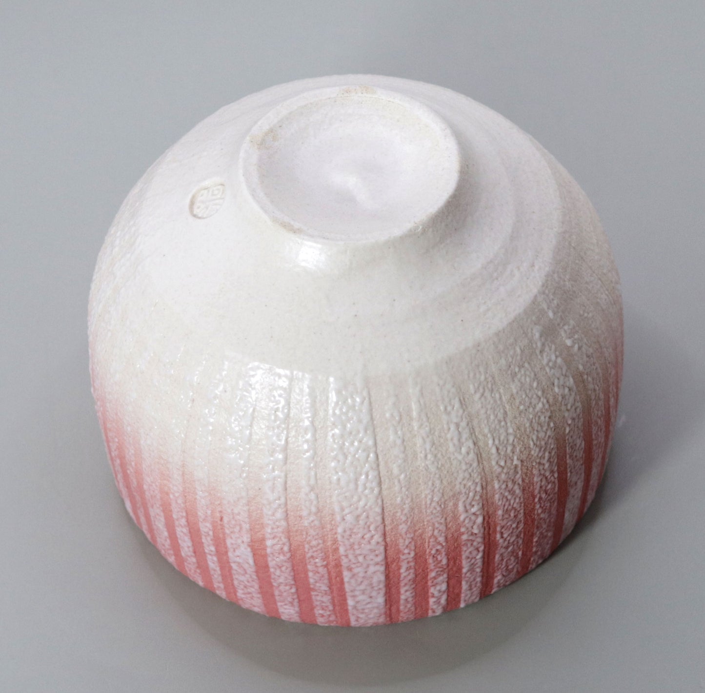 Glazed clay tea bowl by Yotaro Takemura