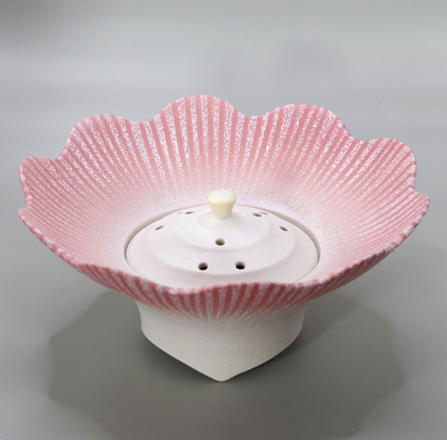 釉泥彩香炉 竹村陽太郎