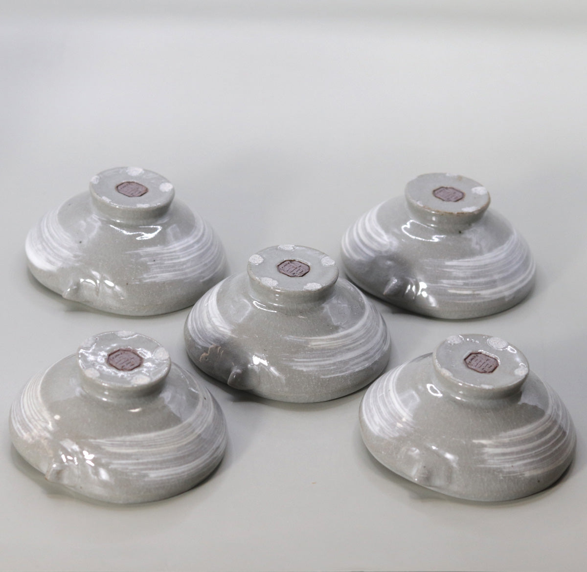 Katakuchi Brush Stroke (Small, Set of Five) by Dohachi Takahashi