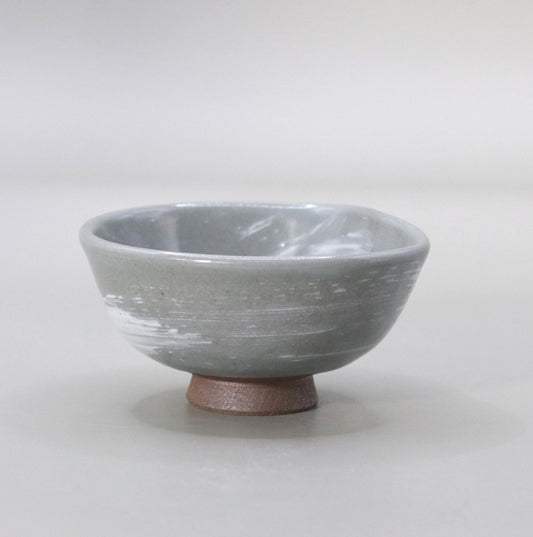 Brushed sake cup by Takahashi Dohachi