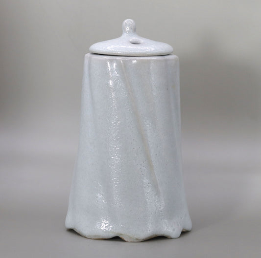 An incense burner shaped like a ghost by Shigeo Takemura