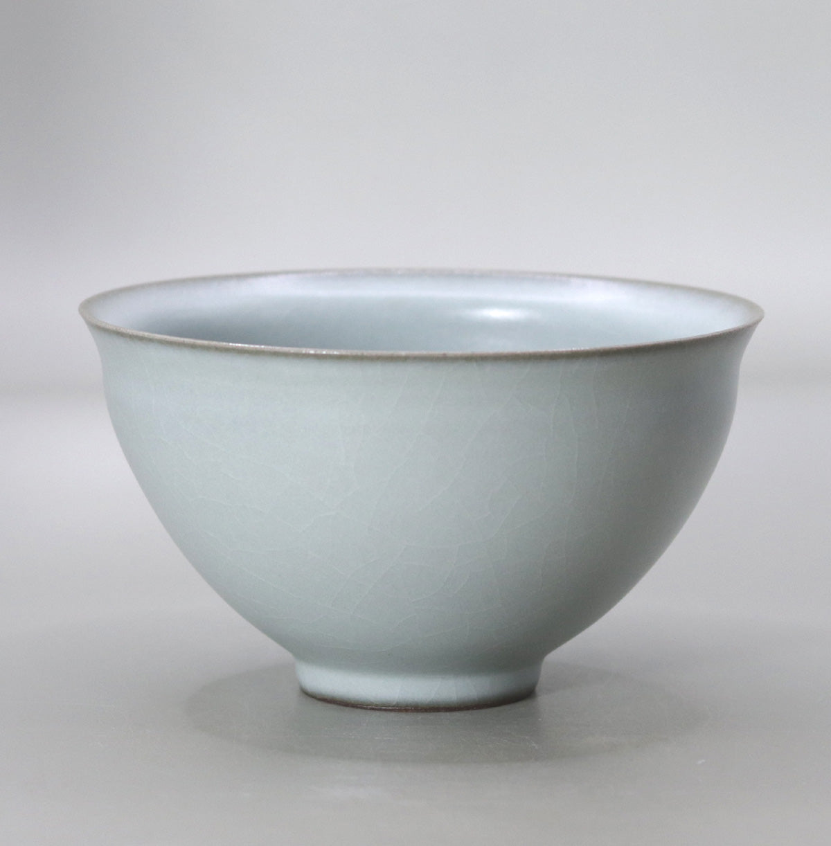 青瓷茶盌 多賀井正夫