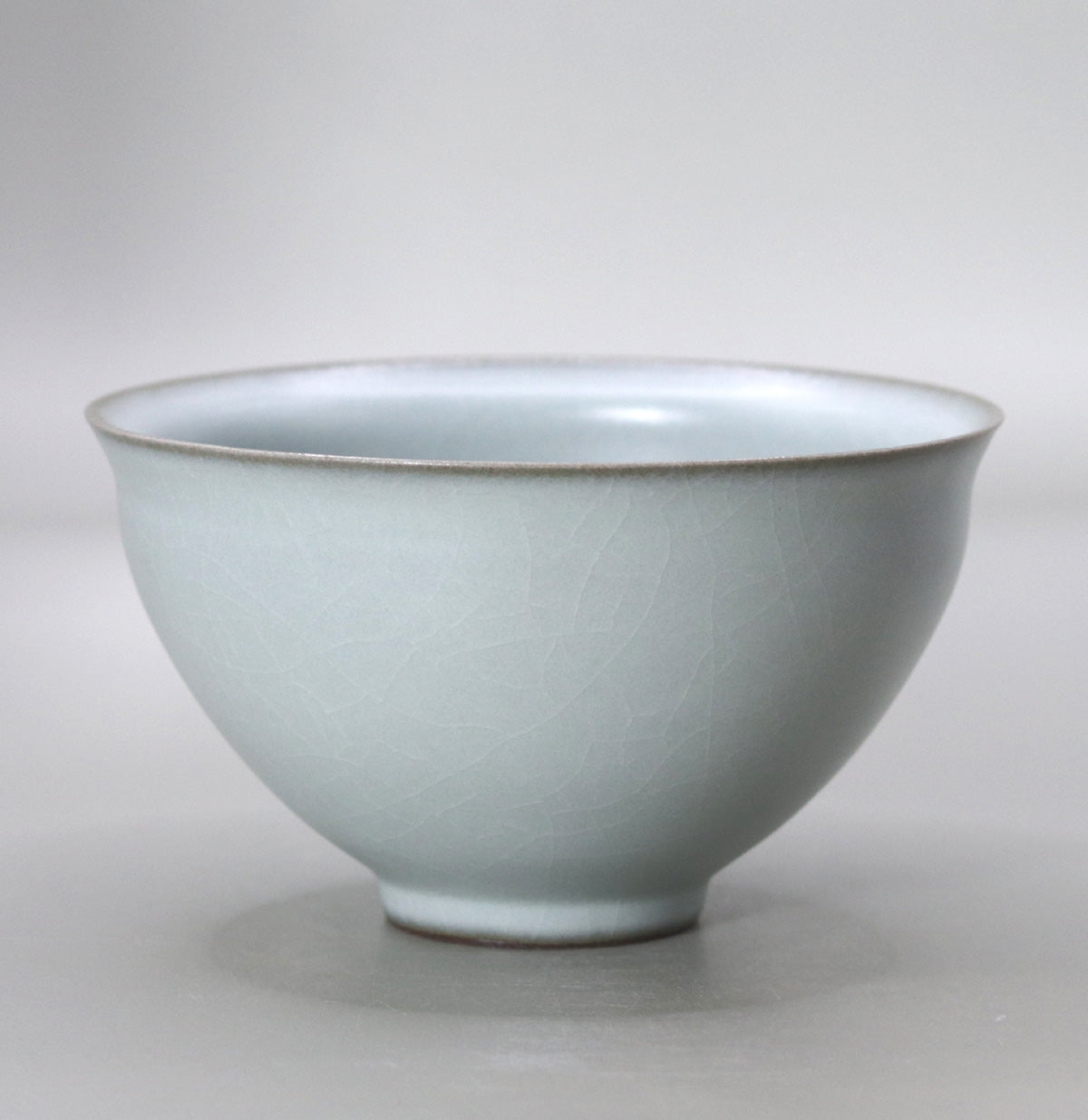 青瓷茶盌 多賀井正夫