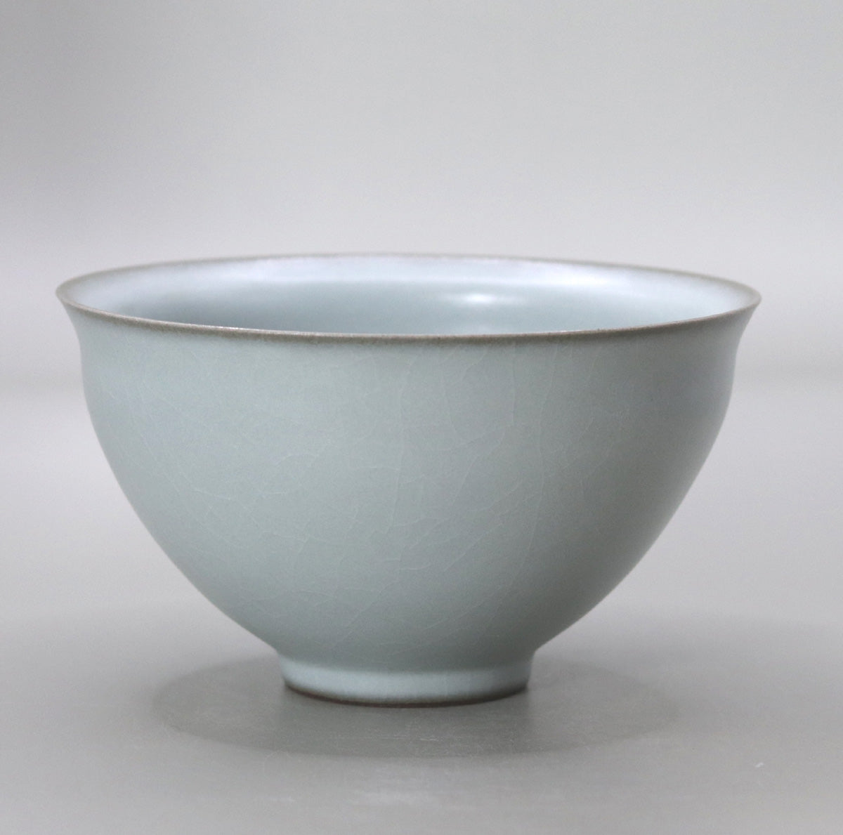青瓷茶盌 多賀井正夫
