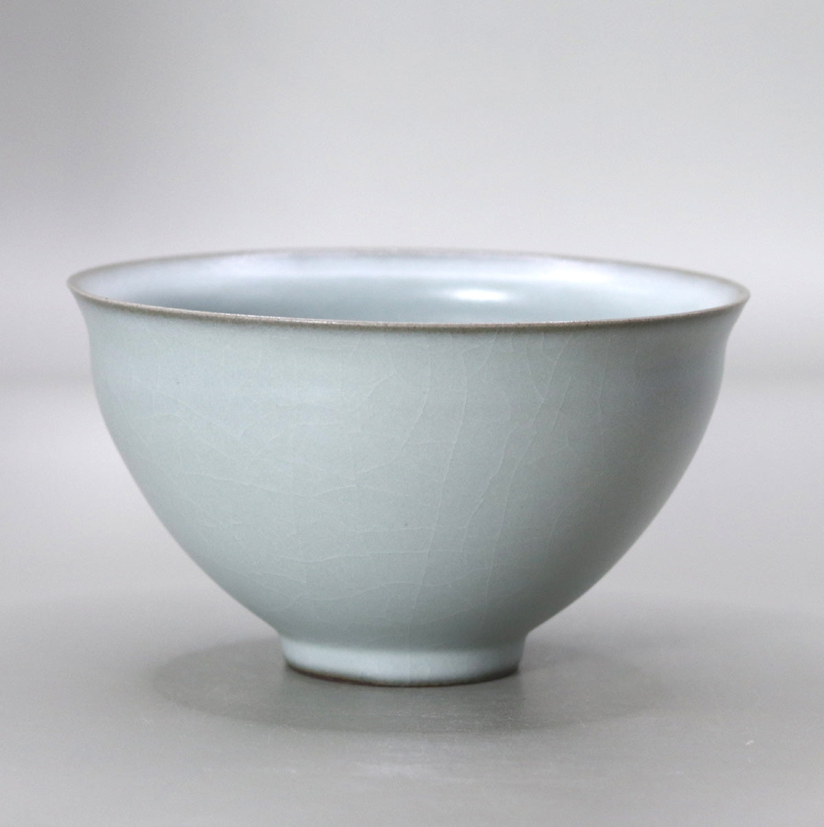 青瓷茶盌 多賀井正夫