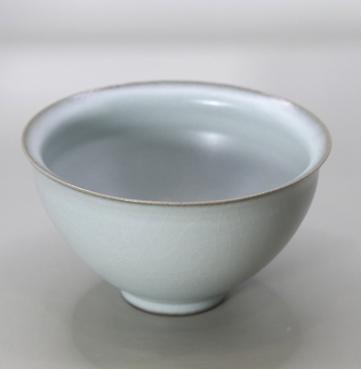 青瓷茶盌 多賀井正夫