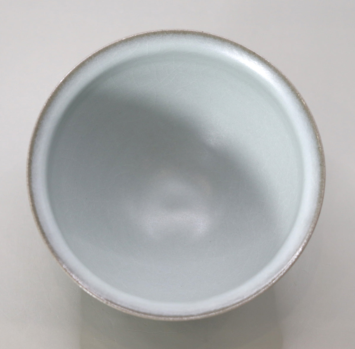 青瓷茶盌 多賀井正夫