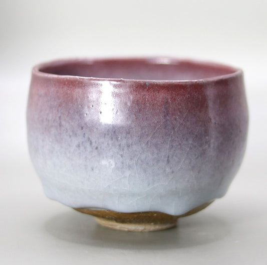 辰砂茶盌1  藤平伸