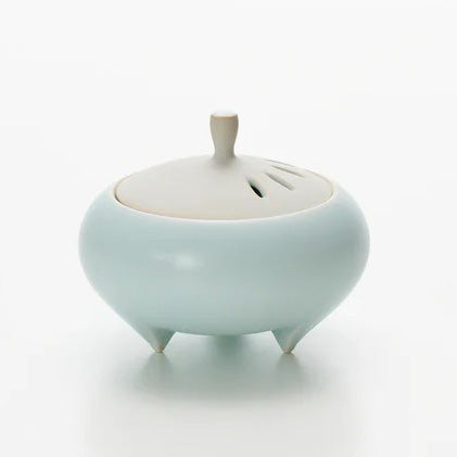 青白磁香器 松川和弘