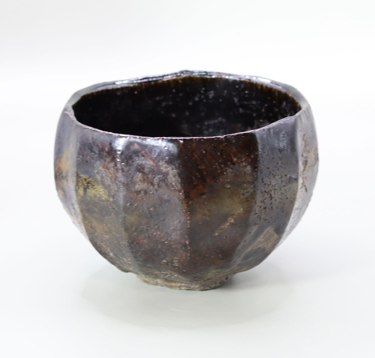 Black tea bowl by Nobuhito Nakaoka