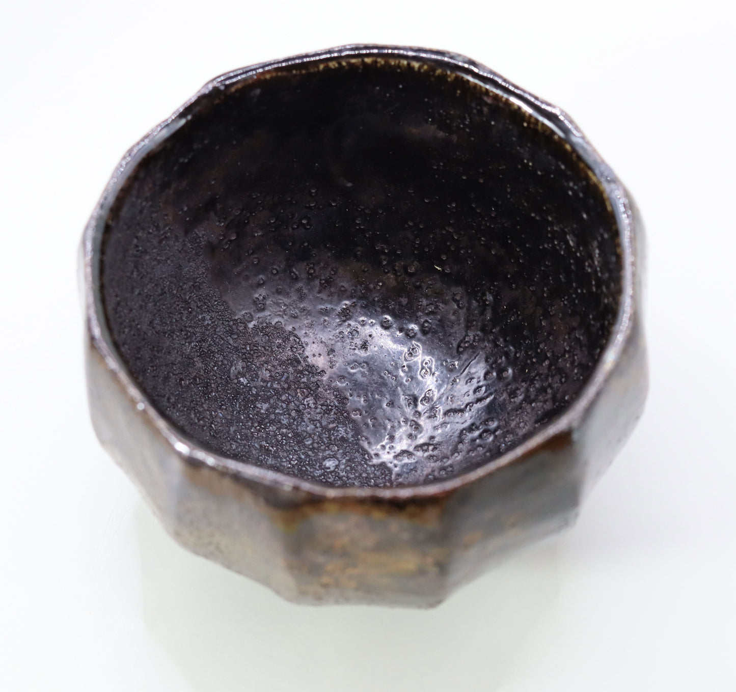 Black tea bowl by Nobuhito Nakaoka