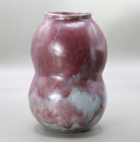 Cinnabar Vase by Shin Fujihira