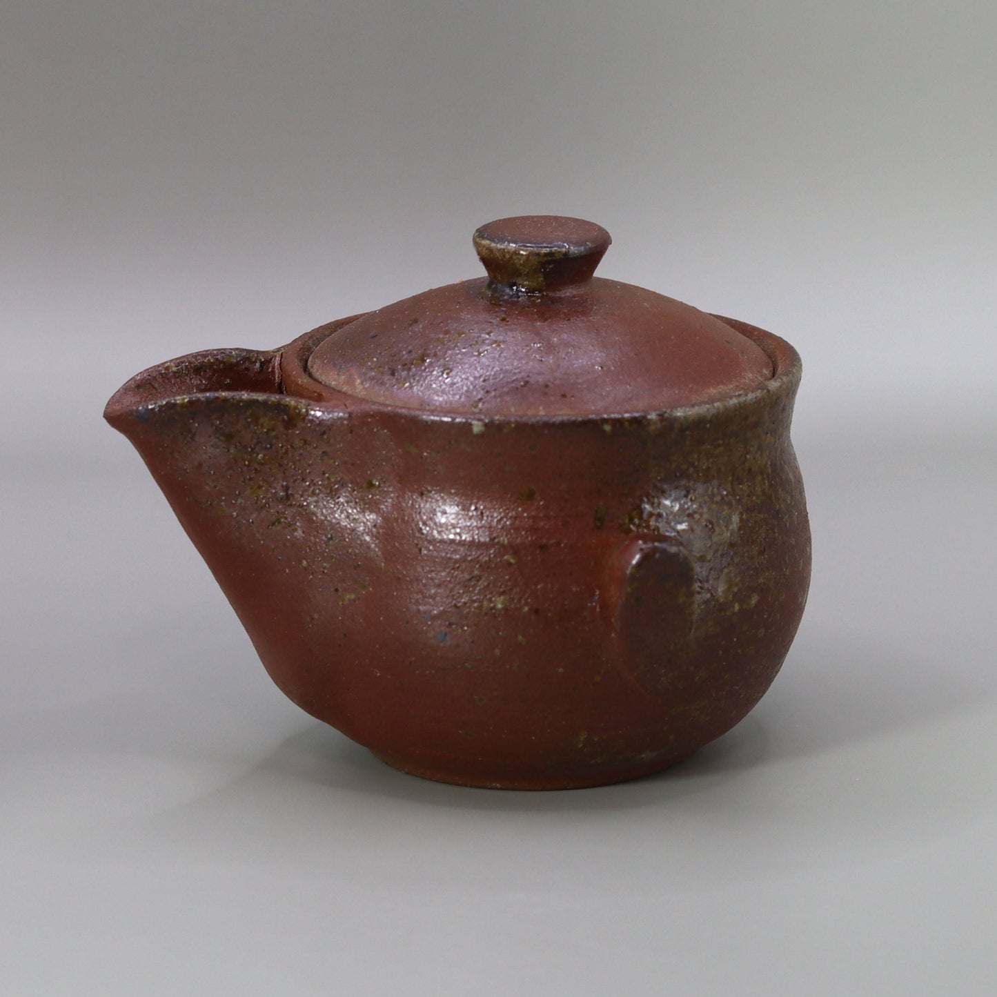 Kiln-transformed Sencha teapot (Hobin) by Seiichi Onishi