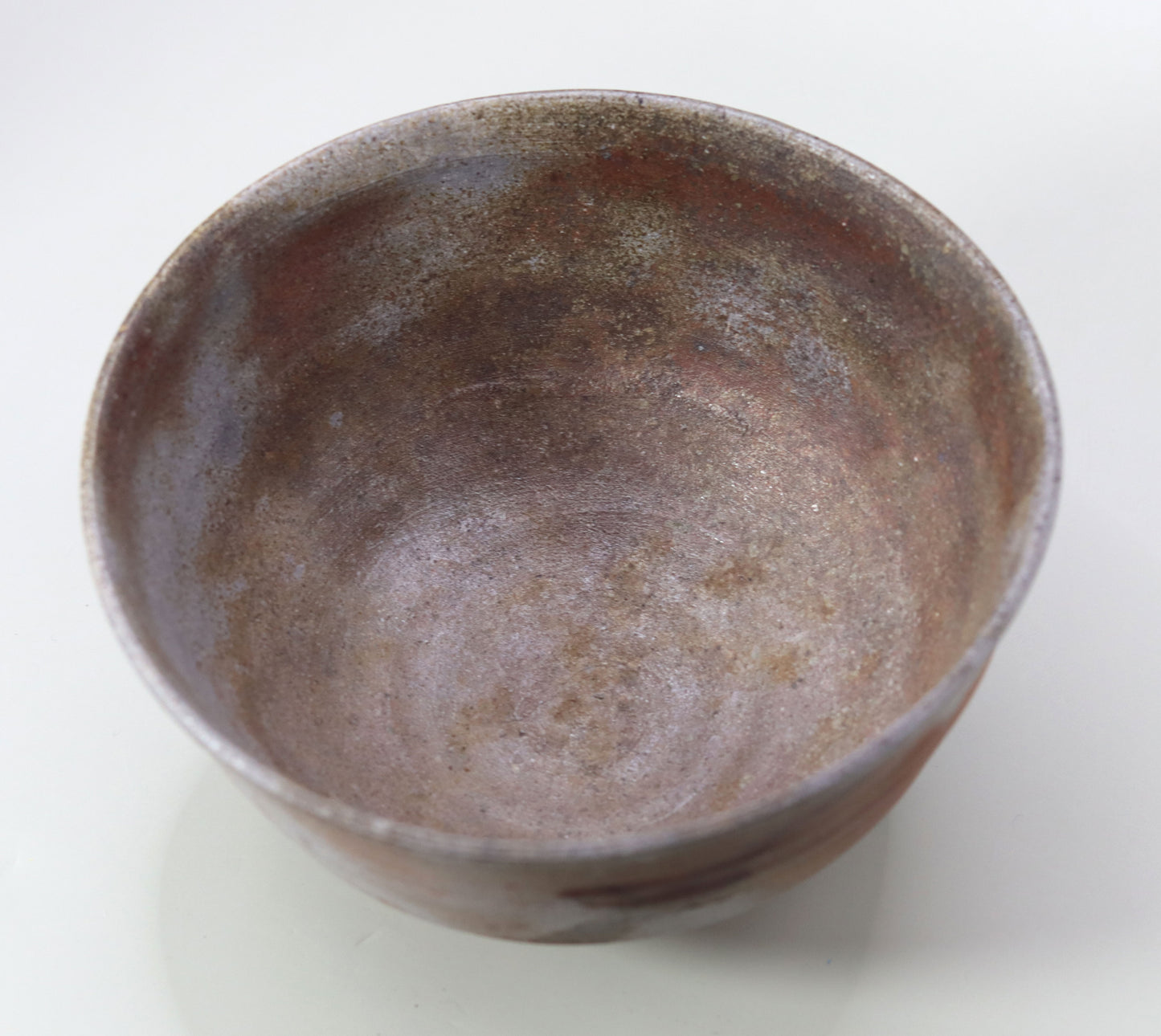 Kiln-fired matcha bowl by Seiichi Onishi