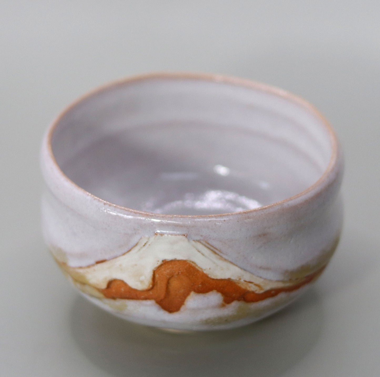 Fuji Tea Bowl by Rakusai Onishi