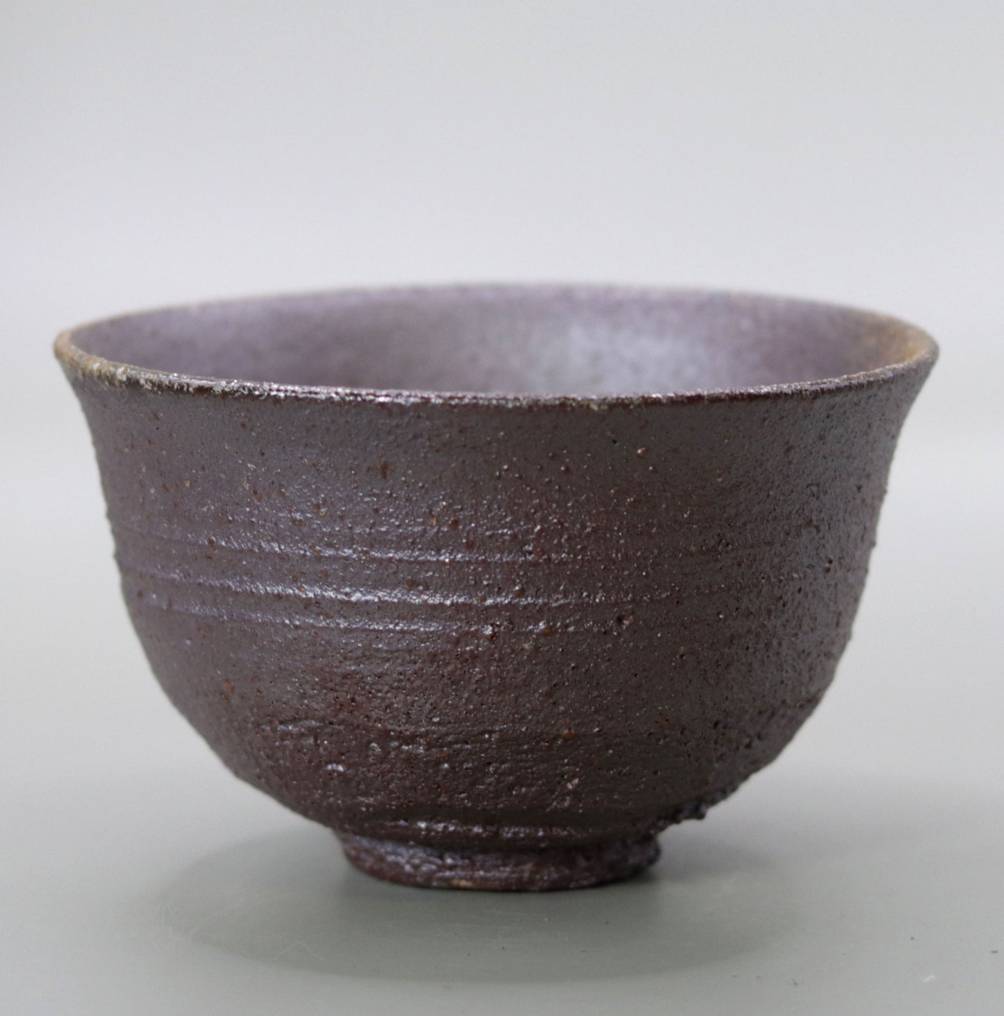 Yakushiji East Pagoda Foundation Clay Yakishime Tea Bowl by Rakusai Onishi