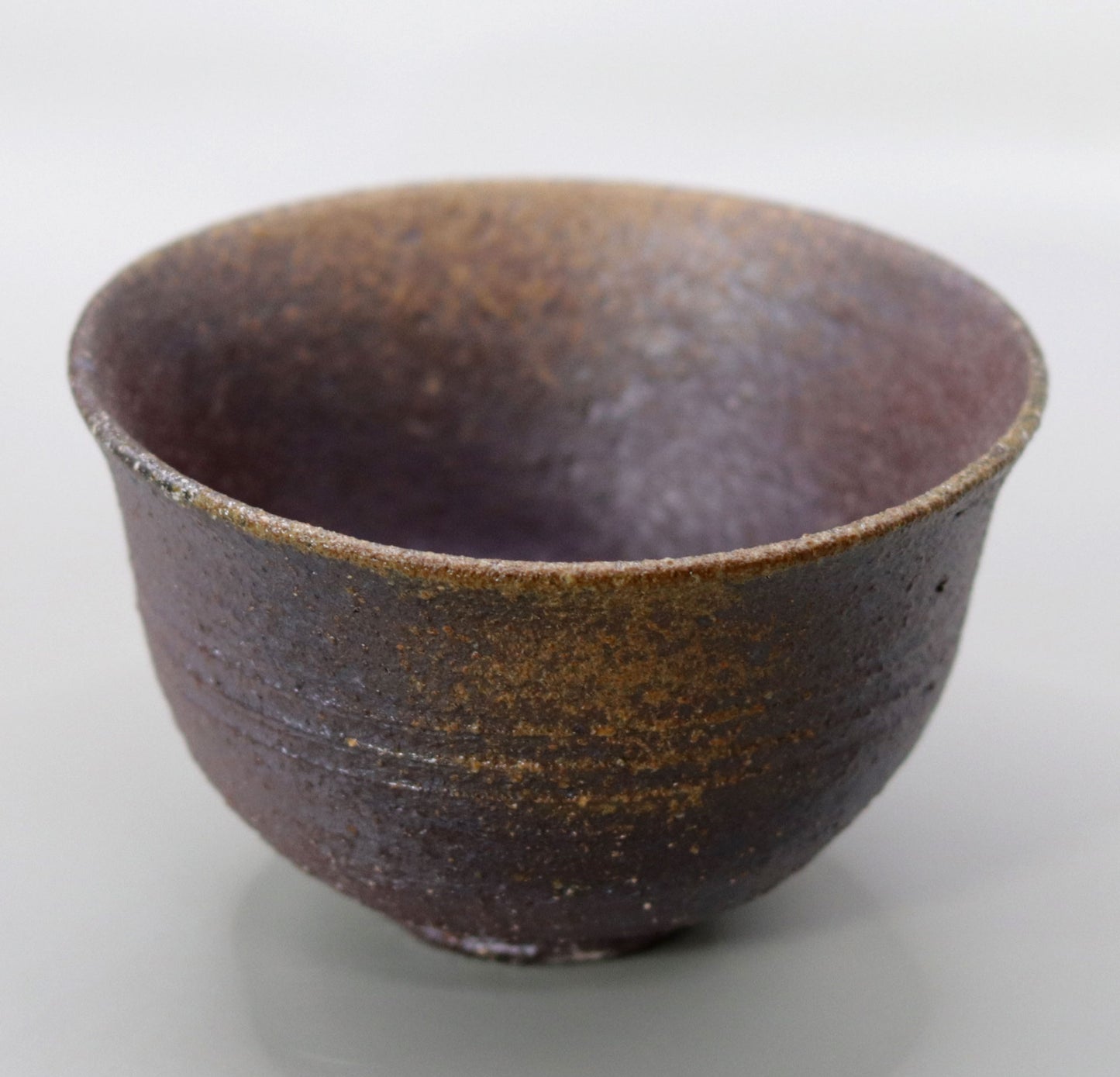 Yakushiji East Pagoda Foundation Clay Yakishime Tea Bowl by Rakusai Onishi