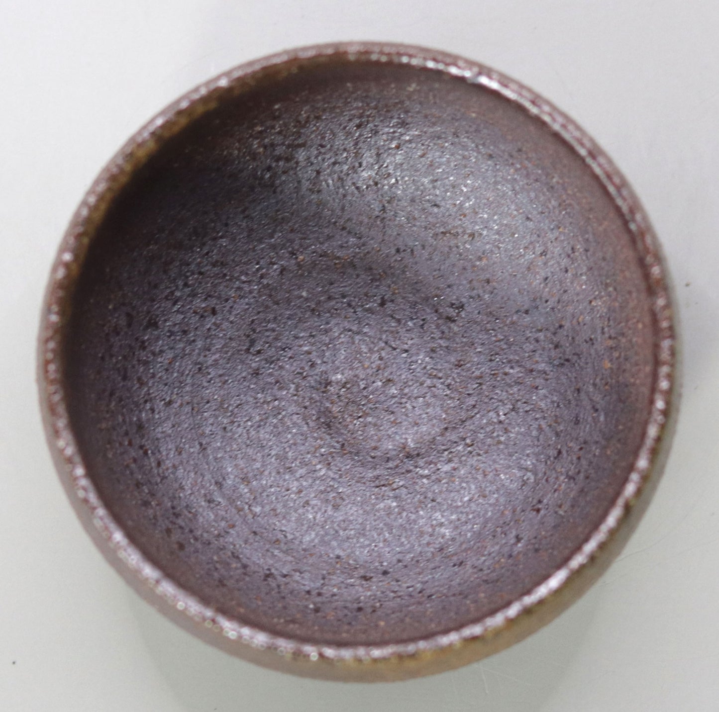 Yakushiji Temple East Pagoda Foundation Clay Iron Bowl Sake Cup Byari Rakusai