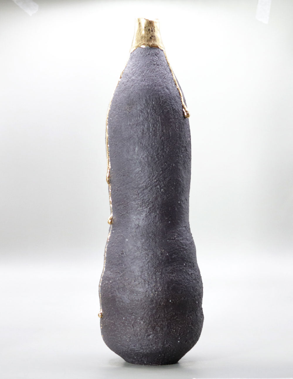 Bottle gourd-shaped vase by Nei Fujihira