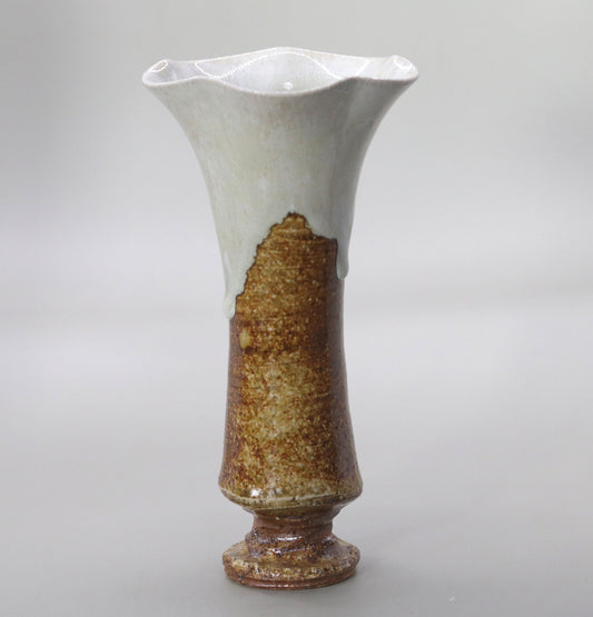 Ring Flower Vase by Rakusai Onishi