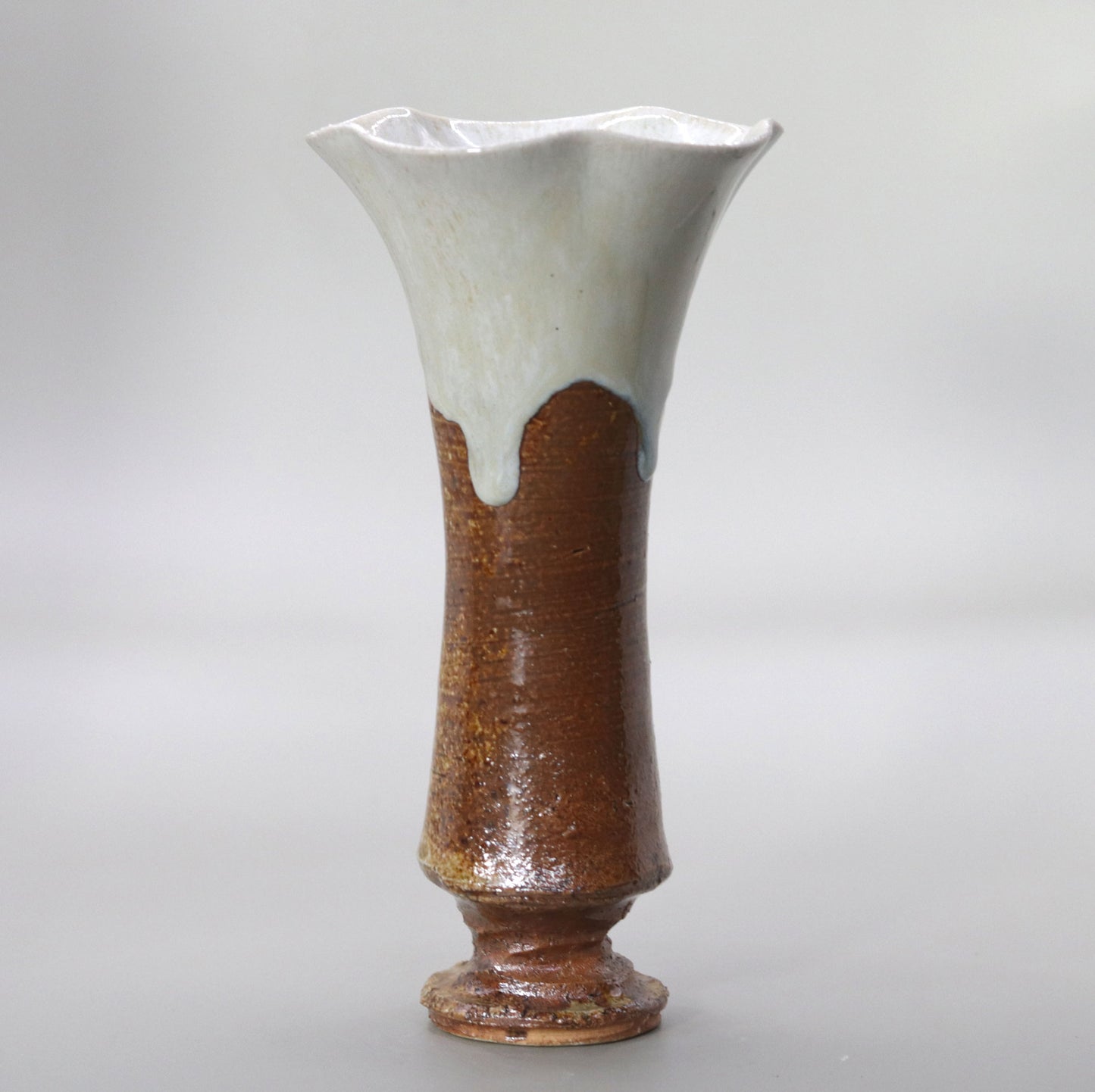 Ring Flower Vase by Rakusai Onishi