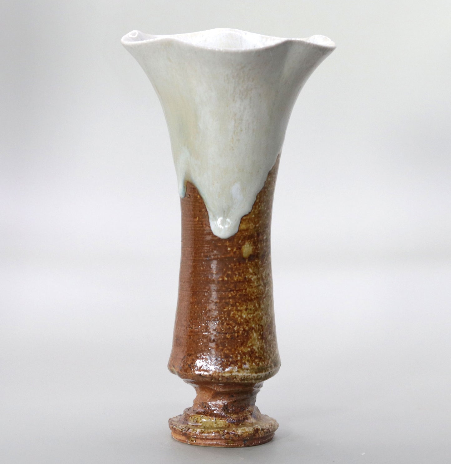 Ring Flower Vase by Rakusai Onishi