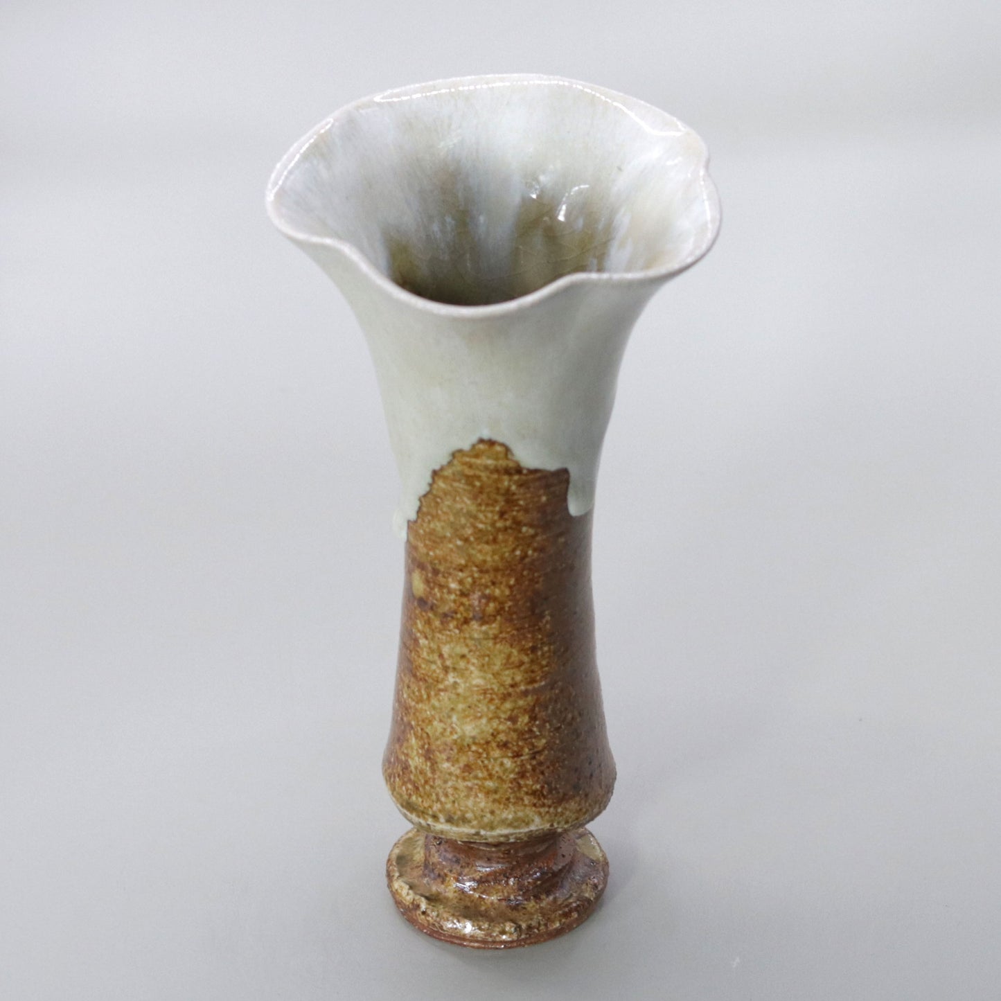 Ring Flower Vase by Rakusai Onishi