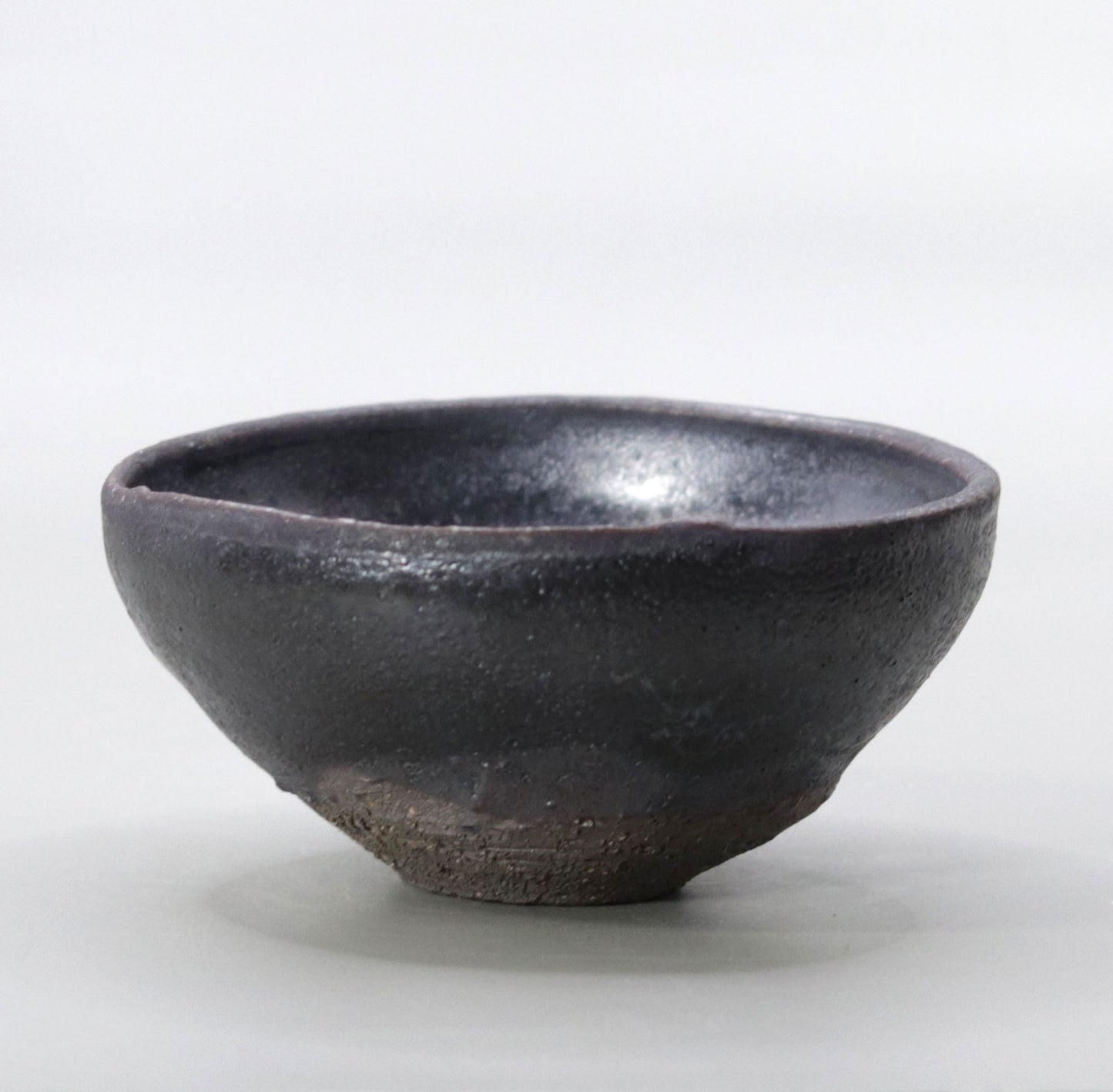 Iron glazed sake cup by Yuichi Ikai