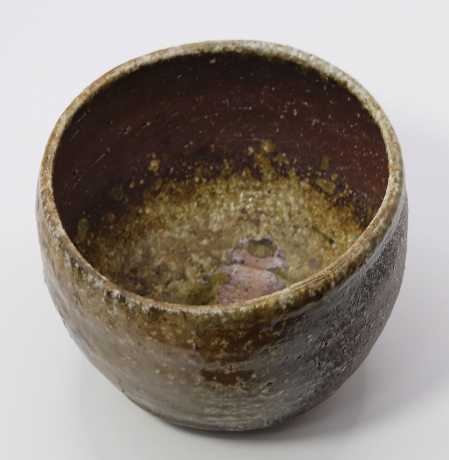 Tanba tea bowl by Shinsui Ichino