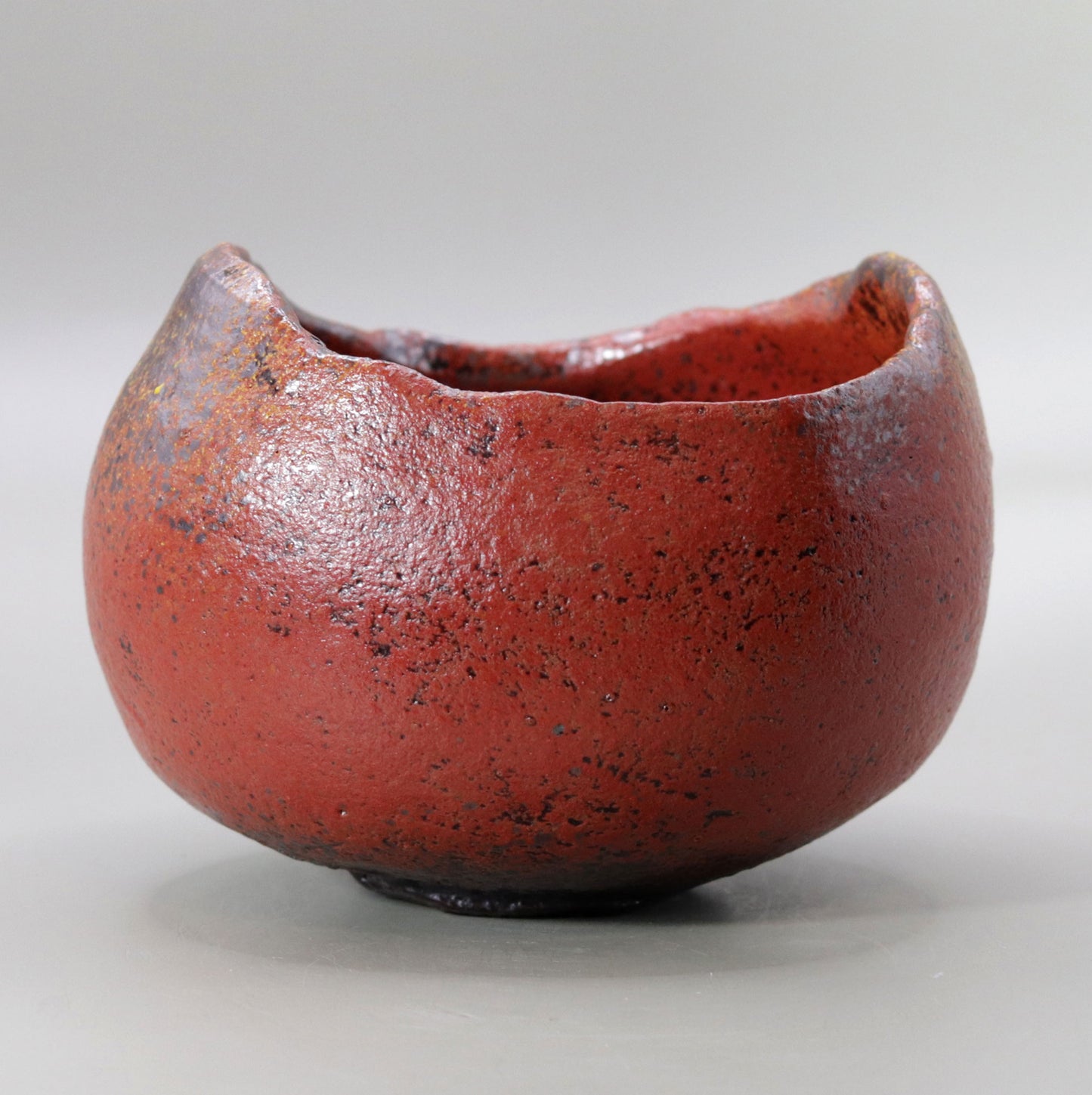 Tanba Red Tea Bowl 