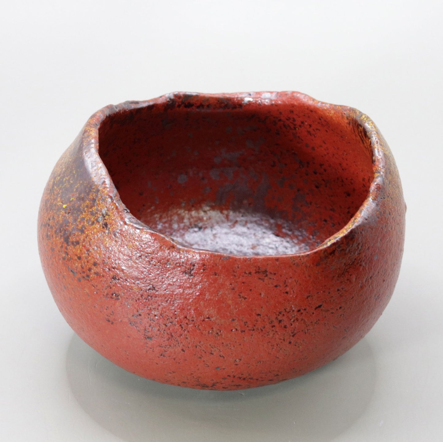 Tanba Red Tea Bowl 