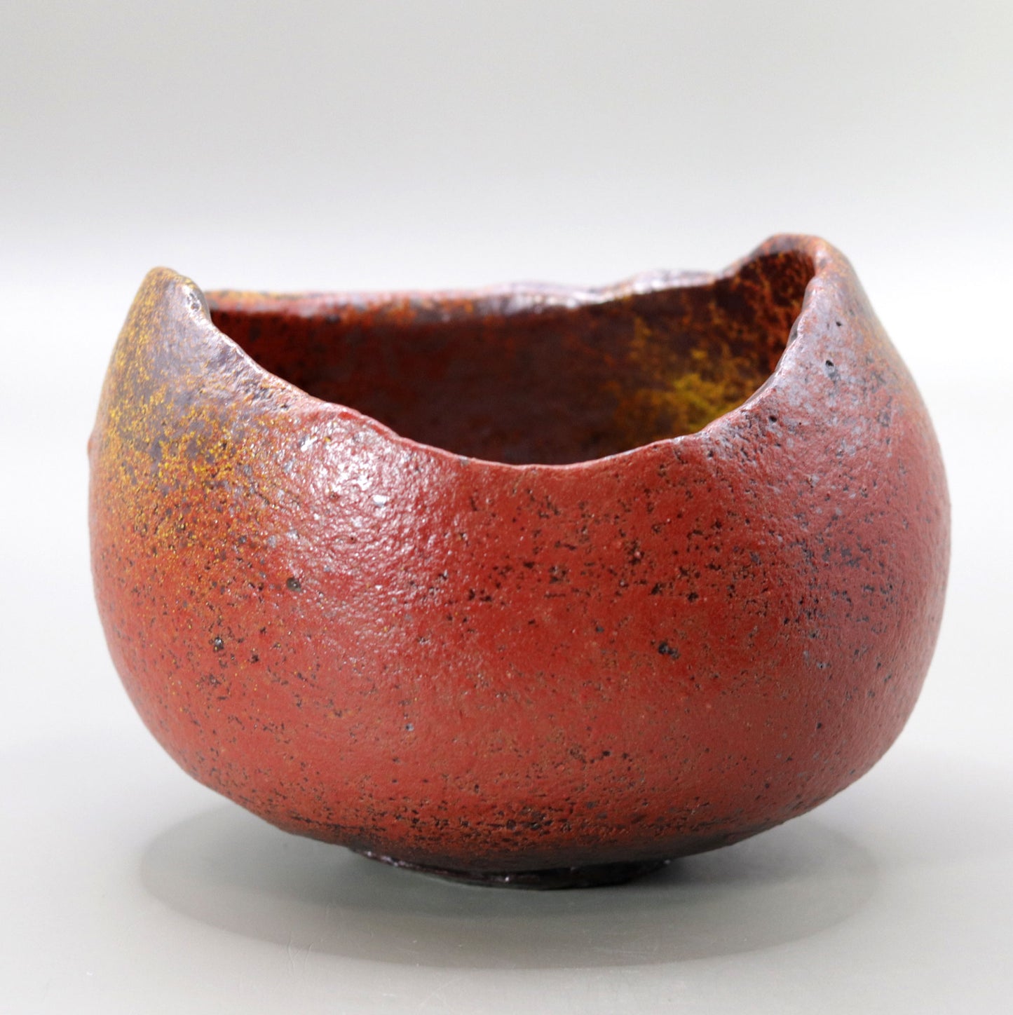 Tanba Red Tea Bowl 