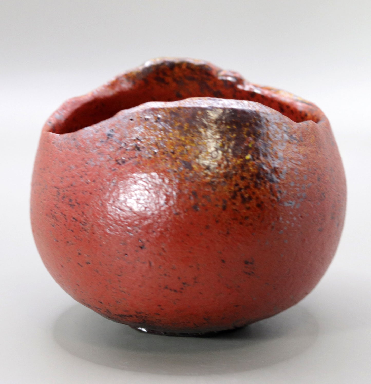 Tanba Red Tea Bowl 